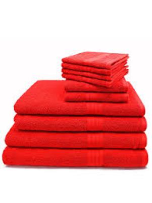 Red Bathing Towels
